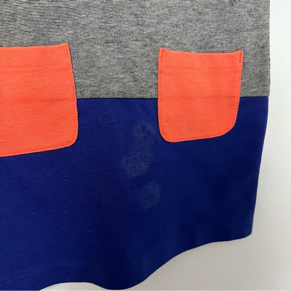 Baby Gap Toddler Girl Color Block Dress With Front Pockets Size 2 T - Picture 3 of 7